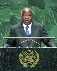 President Gbagbo Speaks at the U.N.